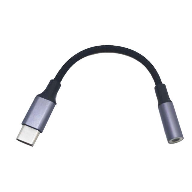 USB Type C to 3.5mm Aux Adapter Type-c USB C to 3.5 Jack Audio Cable Earphone Cable Converter Headphone Adapter