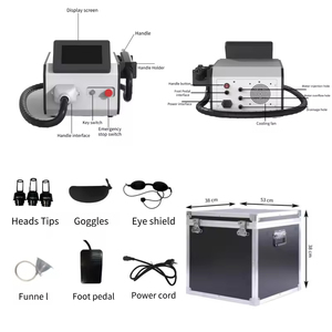 Recentes Q comutado <span class=keywords><strong>Nd</strong></span> <span class=keywords><strong>Yag</strong></span> tatuagem remoção máquina 1064nm 532nm 1320nm máquina - Product Image 4