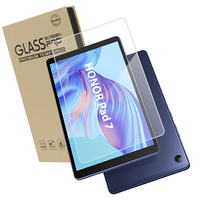 Couverture complète 9H dureté 2.5D plat luxe anti-rayures tablette Pad verre trempé protecteur d'écran Film filtre pour Honor Pad X7