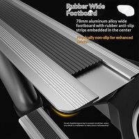 Échelle télescopique en aluminium Maiduoli MDL-170D, design pliable, double verrouillage de sécurité, marches élargies antidérapantes - Usine