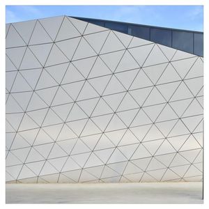 Couverture de murs rideaux revêtement en alliage d'aluminium panneau de revêtement mural décoratif extérieur couverture de climatiseur en aluminium - Product Image 2