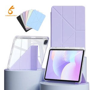 เคสแท็บเล็ต Ksentry รุ่นใหม่มาแรงปี 2024 แบบพับสามตอน+Y พับได้อัตโนมัติ ปิด/เปิดหน้าจออัตโนมัติ หนัง PU กันกระแทก/กันรอยขีดข่วน รับประกัน <span class=keywords><strong>1</strong></span> ปี สำหรับ <span class=keywords><strong>iPad</strong></span> - Product Image 1