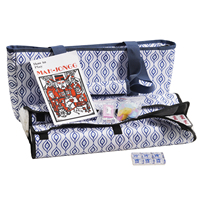 Sac de Mahjong Américain Personnalisé, Sac Fourre-Tout en Toile, Plusieurs Styles, Portable, Durable et Parfait pour le Rangement du Mahjong