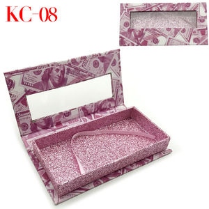Eyelash Packaging Box Wholesale Custom Private Label Logo Empty Pink Drawer Eyelash Boxes Eyelash Packaging Box