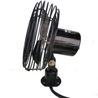 Ventilateur de voiture personnalisé pour véhicule, silencieux, Anti-choc, 12V, 24V, 8 pouces, 6 pouces, pour chariot élévateur, pelles, bulldozer, roulettes de route