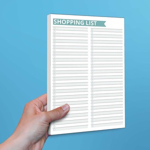 L'impression personnalisée peut déchirer le planificateur de repas quotidien liste de choses à faire liste d'épicerie du réfrigérateur bloc-notes collants - Product Image 2