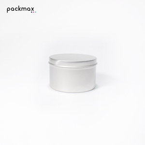200ml 80*50mm Separated Lid Aluminum Tin for Hair Wax Car Wax - Rust Proof Round Metal <b>Packaging</b> Can Wholesale - Product Image 5