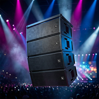 Sistema de Sonido H3L para Iglesia, Sistema de Música Ambiental con Altavoces Line Array, Altavoz Grande para Exteriores para Actuaciones en Escenario