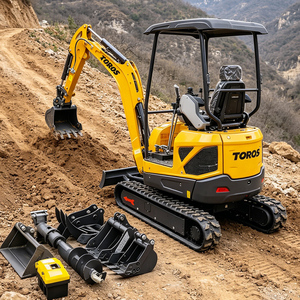 Miniexcavadora de 1-3.5 Toneladas en Oferta, Giro Cero, Fácil Maniobrabilidad para Renovación de Zonas Históricas en la UE - Product Image 6