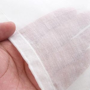 ถุงตาข่ายผ้าฝ้ายสำหรับทำซุป ถุงกรองอาหารแบบใช้ซ้ำได้สำหรับน้ำซุป สมุนไพร เครื่องเทศ และกรองชา - Product Image 4