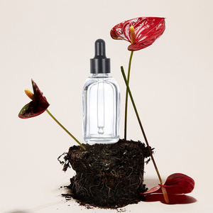 Bouteille personnalisée de luxe en verre ambré dépoli rectangulaire de 10 ml, 15 ml, 20 ml, 30 ml, 50 ml, 100 ml, 4 oz, imprimée à l'écran, marque ZGBROTHERS - Product Image 4