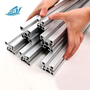 EU Industrial Aluminum Profile 2020 2040 2060 2080 Series V Slot 3d <b>Printer</b> Aluminum Square Work <b>Table</b> Aluminium Extrusion 2020 - Product Image 1