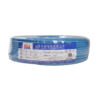 Fil électrique en cuivre sans oxygène massif de 1,5 mm à 25 mm, isolation PVC 450/750V, câble flexible pour câblage domestique, rouleau