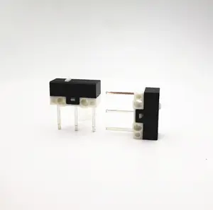 HCNHK-microinterruptor de acción a presión de alta calidad, terminal largo de 3 pines, interruptor de herramienta eléctrica en miniatura