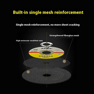 Chất Lượng Cao Kingdebao 100*2.5*16 Cắt Đĩa Dày Thép Không Gỉ Kim Loại Cắt Bánh Xe Là Thích Hợp Cho 4 Trong Máy Mài Góc - Product Image 5