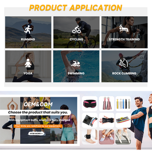 Nouveauté : Sangles de poignet rembourrées en polyester et coton pour l'entraînement de musculation, résistantes à l'usure - Product Image 5