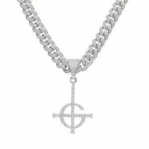 Hot Selling Light Luxury Exquisite Design Circle <b>Cross</b> Pendant Necklace Personalized Women's Necklaces Fashion Jewelry - Product Image 6