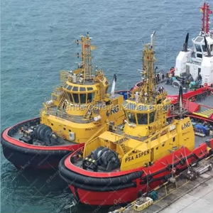 Accesorios Personalizados para Defensas de Remolcadores, Defensa Marina de Goma Cilíndrica para Barcos, Defensas de Goma de Alta Calidad para Remolcadores con Cadena - Product Image 4