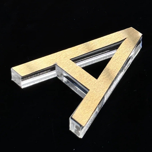 Adesivo da parete ad alta precisione da parete facile da installare inciso al Laser 3d con <span class=keywords><strong>lettere</strong></span> acriliche <span class=keywords><strong>per</strong></span> esterni - Product Image 4