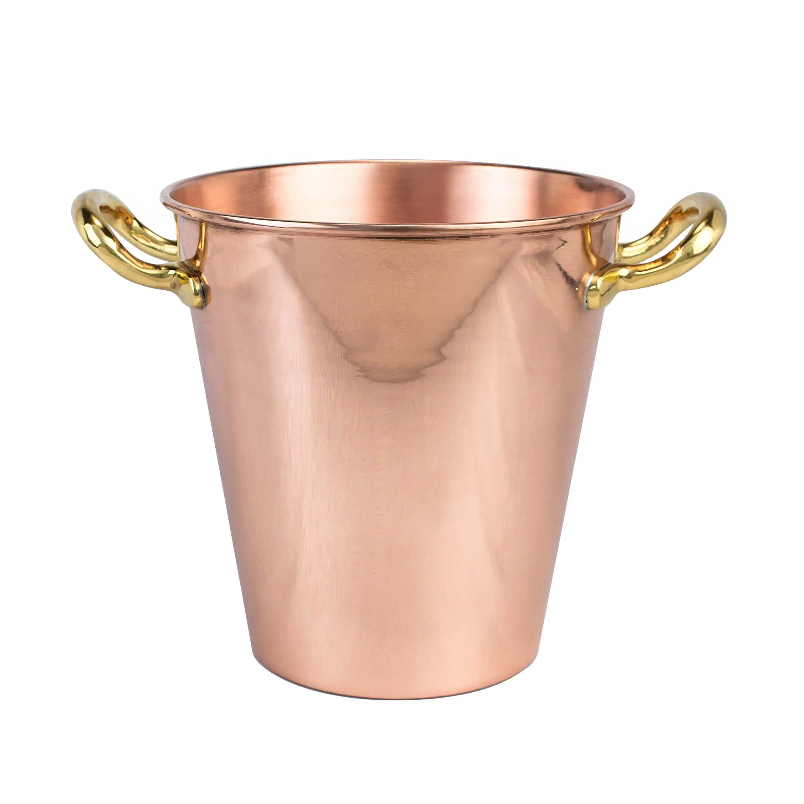 Copper Fancy Design Luxury Copper Wine Ice Buckets Top Trendy Handmade Copper Tableware Vintage Ice Buckets Vintage Style