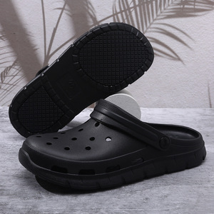Guru <b>Clogs</b> Thick Soled EVA Anti Slip Breathable Cushioned Beach Shoes For Men Women Summer Outdoor Wear - Product Image 3