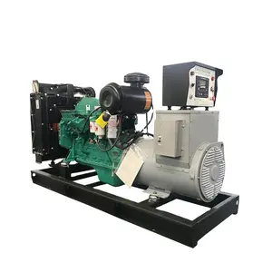 Planta de energía eléctrica de 180kw alimentada por motor Vlais y alternador Stamford insonorizado 225kva 3 pH grupo electrógeno diésel