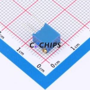 Resistencia Ajustable/Potenciómetro 3266X-502-LF, Componente de Orificio Pasante (THT)-3P, Resistencia de 6.8x4.7mm, 5kOhm, 10%, 500mW, 250ppm ℃ - Product Image 2