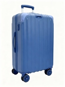 Excellent Build Quality Durable Aluminum Travel <b>Suitcases</b> New Style Cabin Luggage With <b>Plastic</b> Frame Zipper And Two Handles - Product Image 4