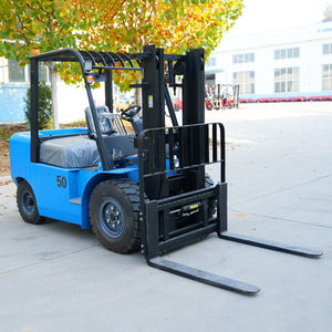 Montacargas de 5 Toneladas con Funcionalidad Completa, Certificación CE y EPA, Elevador de Contenedores, Montacargas Diésel, Montacargas para Almacenamiento de Productos Agrícolas - Product Image 1