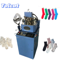 Equipo Multifuncional Semiautomático para Calcetines, Máquina Cortadora de Calcetines Semiautomática de Alta Calidad