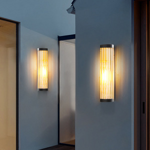 โคมไฟ LED ติดผนังกันน้ำกลางแจ้ง, Ip44 LED ใช้ในสวนลานแบบเรียบง่ายและวิลล่า - Product Image 4