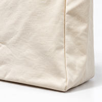 Tas Belanja Kanvas Logo Kustom Grosir 48x35x12 cm untuk Agen Branding Menyiapkan Perlengkapan Presentasi Identitas Perusahaan
