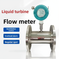 Débitmètre à turbine LWGY LCD numérique en acier inoxydable DN15-3000, moniteur de débit haute précision pour eau/huile diesel OEM