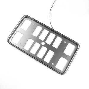 Luce Targa LED RGB con Controllo <span class=keywords><strong>APP</strong></span>, Universale con Avviso Freno, Impermeabile DC12V in ABS Cromato - Product Image 6