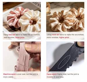 Lot de cravates 100 % soie de mûrier en gros, design de haute qualité, personnalisable avec votre marque et étiquettes, emballage inclus, chouchous pour cheveux - Product Image 3