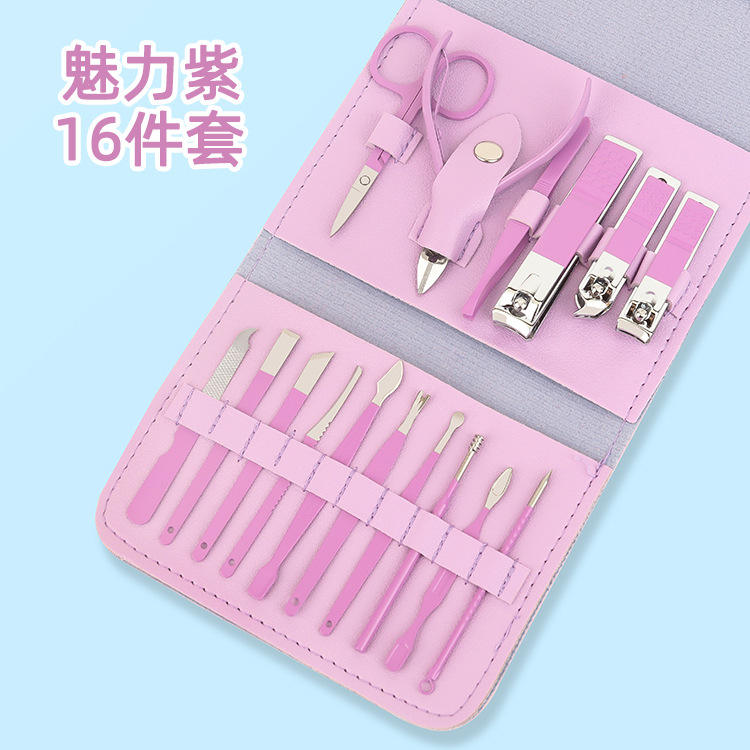 Charming purple 16-piece set-type a