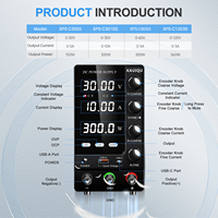 Alimentation de laboratoire CC à tension réglable 30V 10A 300W avec protection OCP OVP et contre les courts-circuits, chargeur de batterie 12V SPS-C3010S