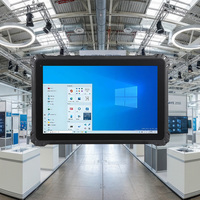 Nueva Tablet PC Industrial Resistente con Windows de 10.1 Pulgadas OEM, con Procesador Intel, Wi-Fi, Escáner de Código de Barras, RFID, GPS, RS232