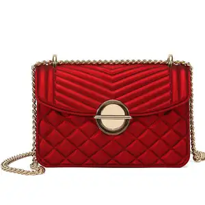 2021 lüks jöle çanta en son koleksiyon kırmızı bayanlar moda çantalar bayan parti çantaları BE0054