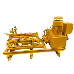 Dual-Liquid Synchronous Electric Grout Pump 1420/128 RPM Speeds Hand-Operated Control 18M/H 6m Vertical Reach for <b>Cement</b> - Product Image 1