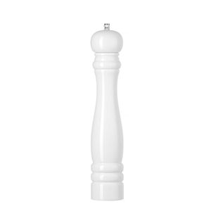 Moulin à sel en bois blanc HENDI, meuble de cuisine, diamètre 60 mm, hauteur 315 mm - Product Image 1