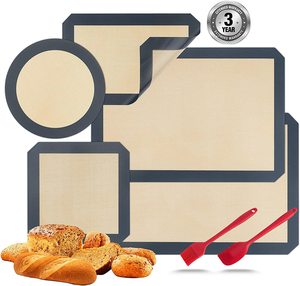 Tapis de cuisson en silicone personnalisé de qualité supérieure pour four, anti-gouttes - Product Image 1