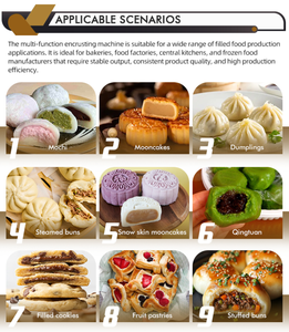 เครื่องห่อหุ้มอเนกประสงค์ เหมาะสำหรับอาหารบรรจุถุง เช่น ดาฟู พายเนื้อชีส ฯลฯ - Product Image 2