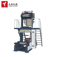 Máquina de fabricación de películas de invernadero TIANYUE, bolsa de plástico de soplado de película Pe procesada, HDPE y LDPE al mejor precio en Dubái