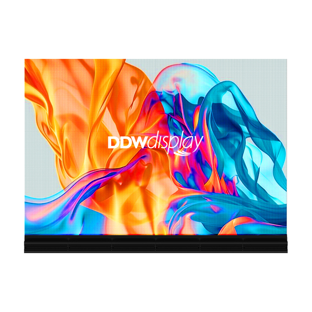 Indoor Outdoor 4K LED Display 2.5/3.91/6.25mm Pixel Pitch Self Adhesive Hanging Film Flexible Transparent Screen High Brightness