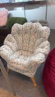 Fauteuil d'appoint en velours vert émeraude, fauteuil de détente capitonné avec pieds en plastique pour salon, certifié BSCI OEM/ODM