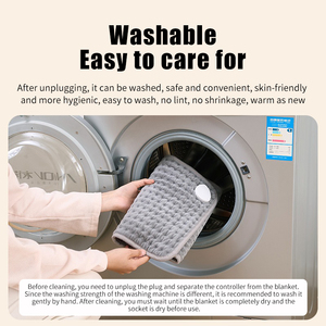 Couvertures électriques multi-usages <span class=keywords><strong>Couverture</strong></span> lavable Coussin chauffant pour la physiothérapie hivernale Coussin chauffant - Product Image 4
