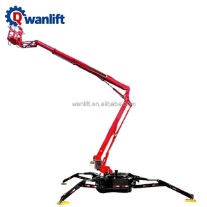 12m Hot <strong>Sale</strong> Diesel Engine Hydraulic Arm Telescopic <strong>Tracked</strong> Crawler Articulated Boom Lift Spider Lift - Product Image 5