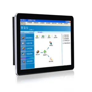 Desktop Monitor Industrial Wall Mount Touch Screen 10.1 11.6 13.3 15.6 Inch Capacitive Touch Monitor