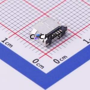 MU-101-ACY <b>USB</b> Connector SMD Connector ( Connector Type: <b>Micro</b>-B )( Protocol Standard: <b>USB</b> 2.0 )( Gender: Female ) - Product Image 2